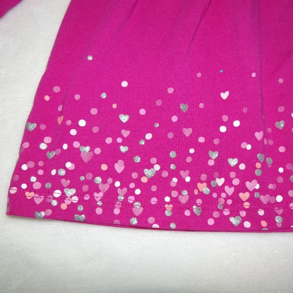 Bundle of 2 Girls Long Sleeve tops Pink & Black Size 2T Gymboree & Carters